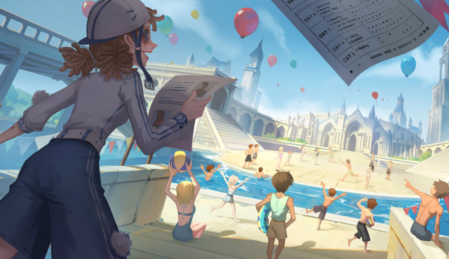 《第五人格》原画绘制